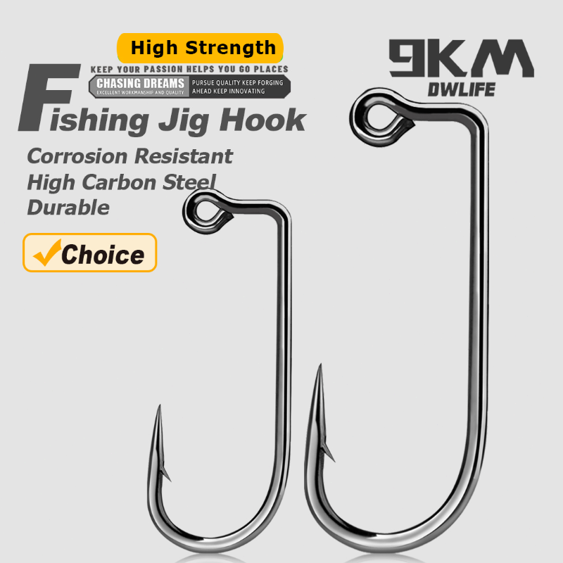 Fishing Hook Offset - 9KM 90 Degree Jig Hook 50~200Pcs