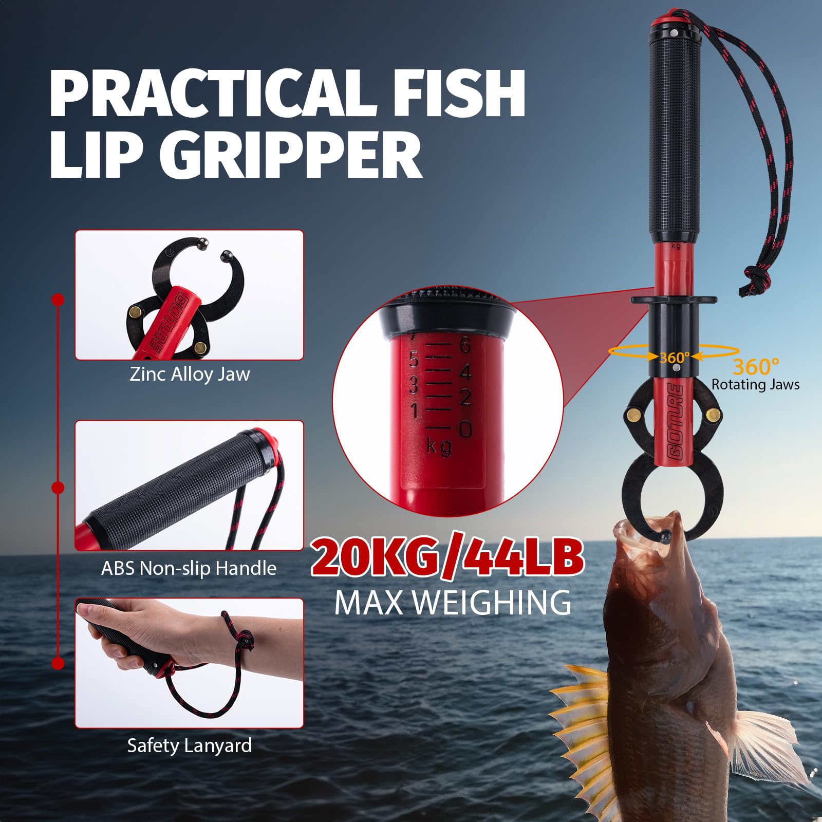 Aksesoris Pancing Goture, Penj - Fishing Hook Remover ulasan dan harga